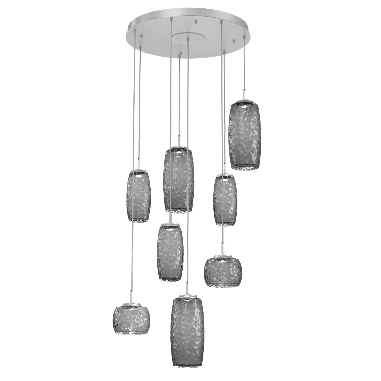 Hammerton Studio - CHB0091-08-CS-S-C01-L1 - LED Pendant - Vessel - Classic Silver