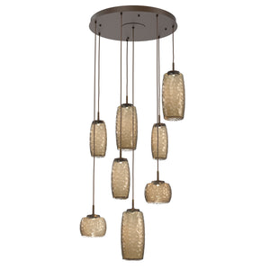 Hammerton Studio - CHB0091-08-FB-B-C01-L3 - LED Pendant - Vessel - Flat Bronze