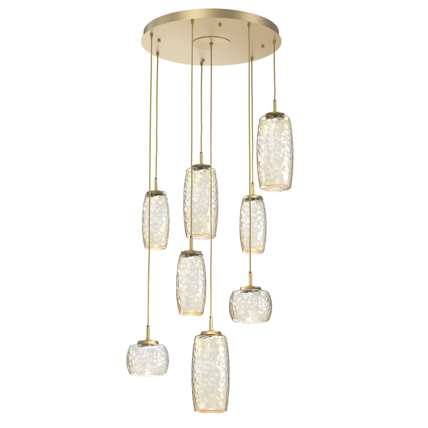 Hammerton Studio - CHB0091-08-GB-A-C01-L1 - LED Pendant - Vessel - Gilded Brass