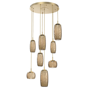 Hammerton Studio - CHB0091-08-GB-B-C01-L1 - LED Pendant - Vessel - Gilded Brass