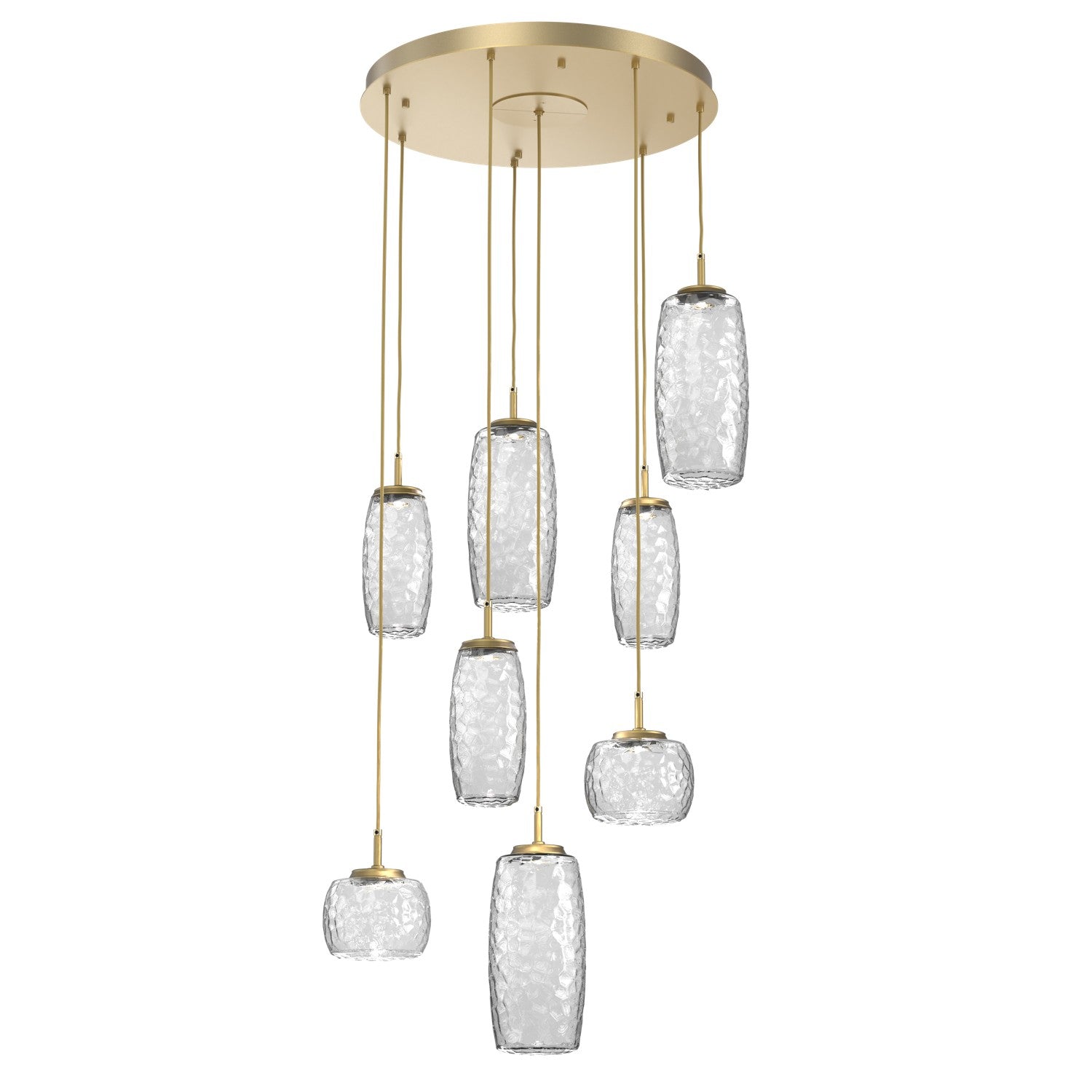 Hammerton Studio - CHB0091-08-GB-C-C01-L1 - LED Pendant - Vessel - Gilded Brass