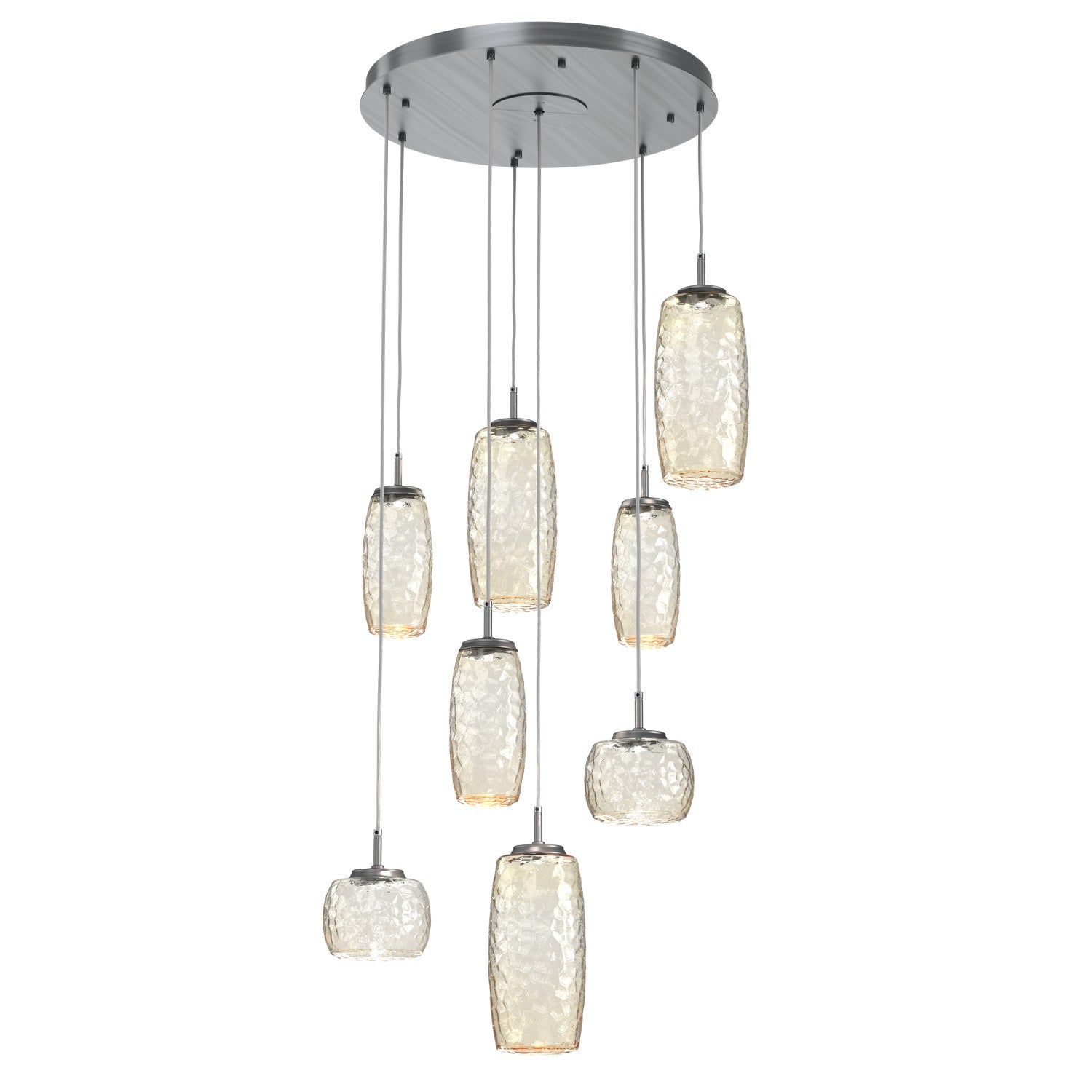 Hammerton Studio - CHB0091-08-GM-A-C01-L1 - LED Pendant - Vessel - Gunmetal