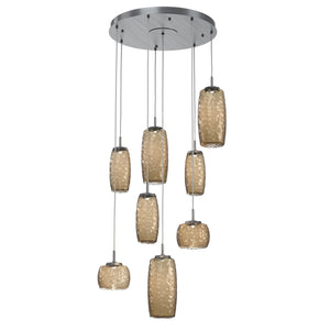 Hammerton Studio - CHB0091-08-GM-B-C01-L1 - LED Pendant - Vessel - Gunmetal