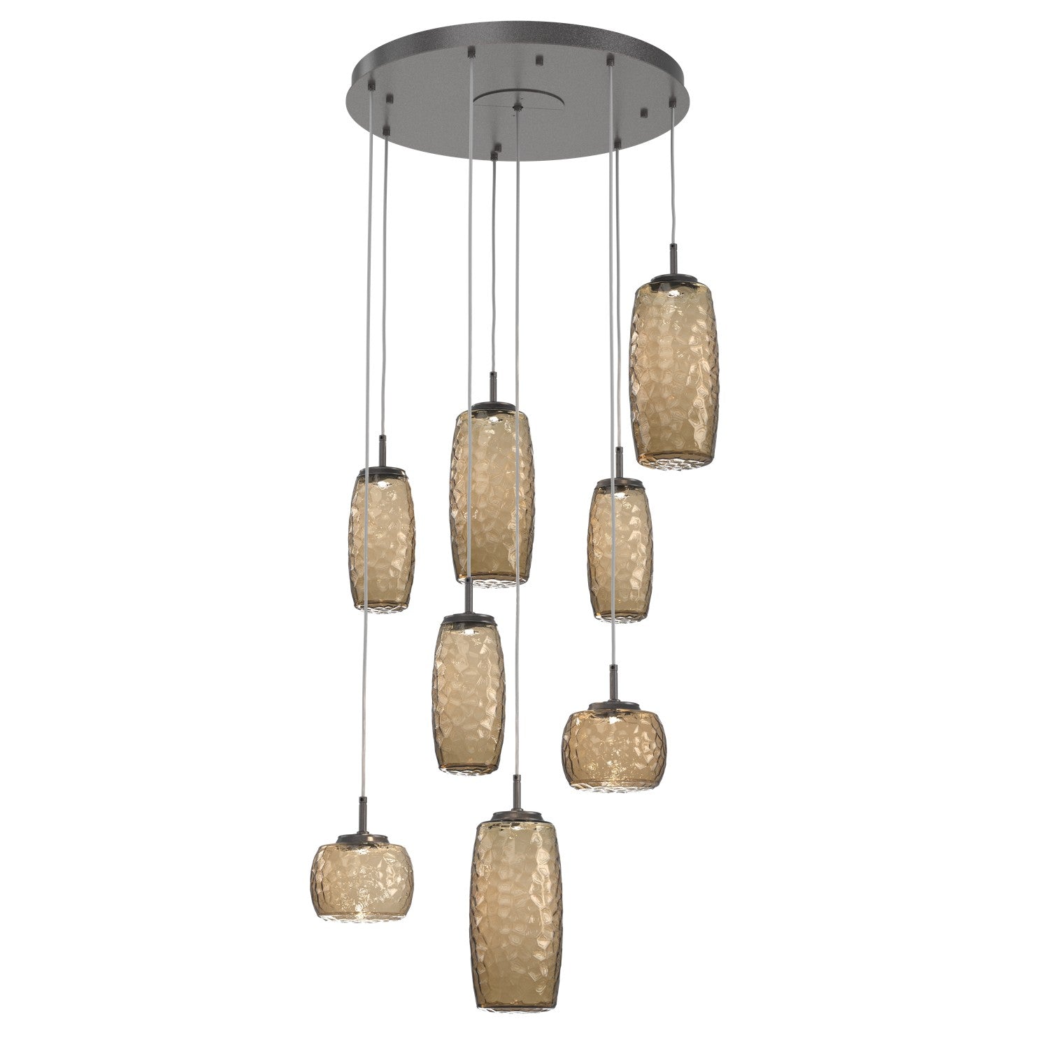 Hammerton Studio - CHB0091-08-GP-B-C01-L1 - LED Pendant - Vessel - Graphite