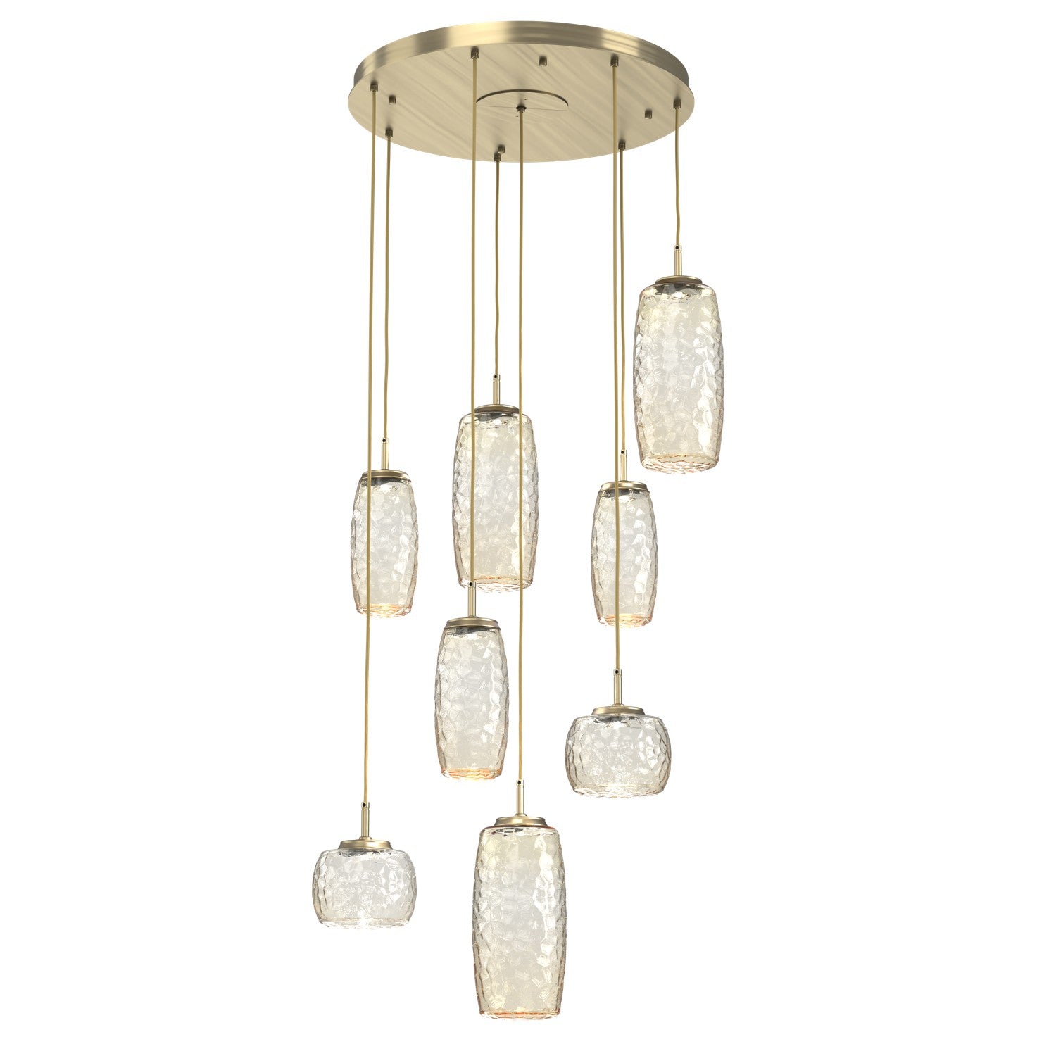 Hammerton Studio - CHB0091-08-HB-A-C01-L1 - LED Pendant - Vessel - Heritage Brass