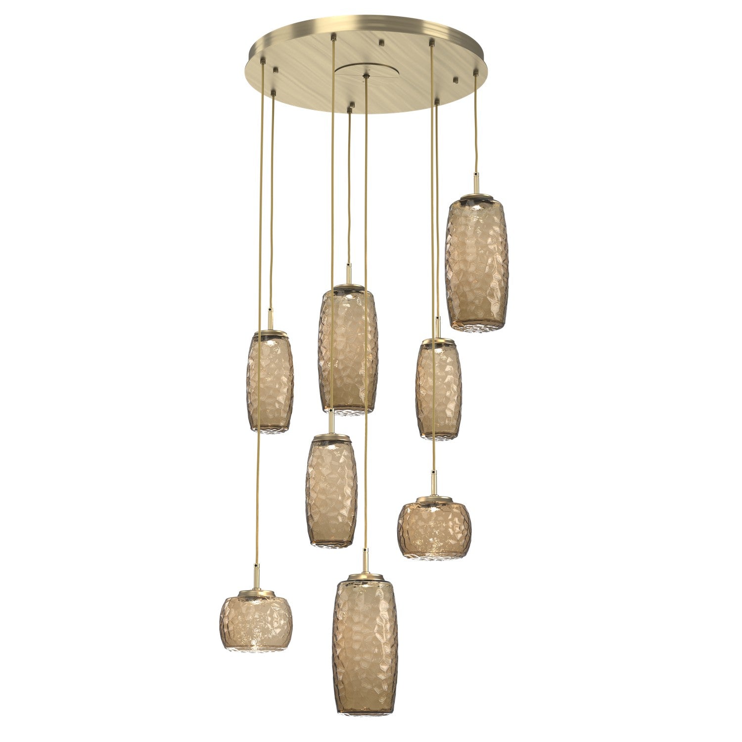 Hammerton Studio - CHB0091-08-HB-B-C01-L1 - LED Pendant - Vessel - Heritage Brass