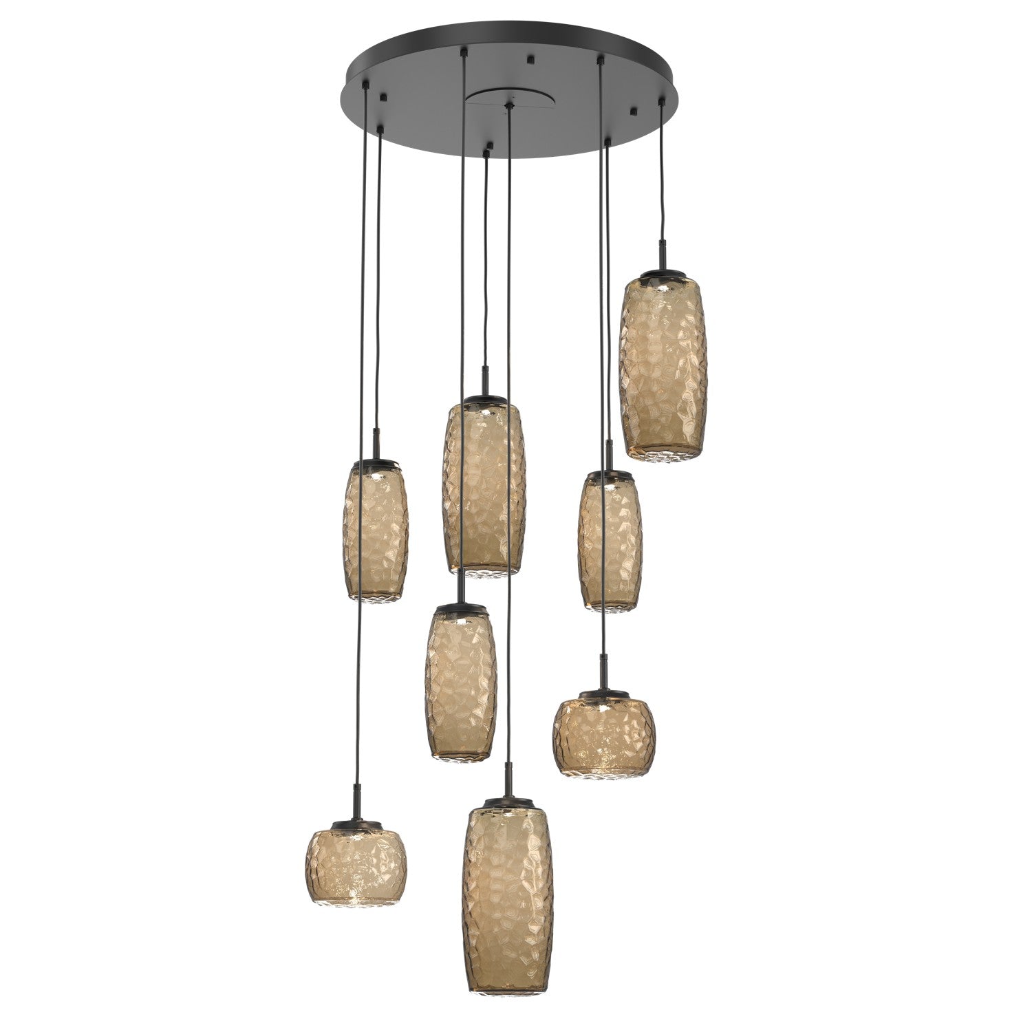 Hammerton Studio - CHB0091-08-MB-B-C01-L1 - LED Pendant - Vessel - Matte Black