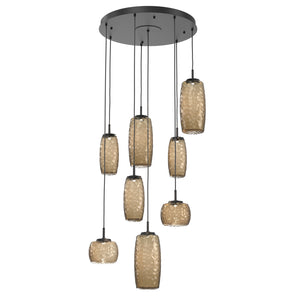 Hammerton Studio - CHB0091-08-MB-B-C01-L1 - LED Pendant - Vessel - Matte Black