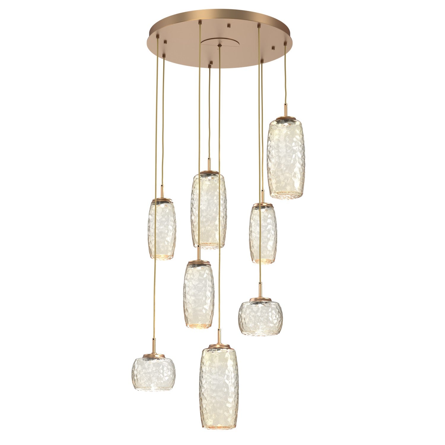 Hammerton Studio - CHB0091-08-NB-A-C01-L1 - LED Pendant - Vessel - Novel Brass