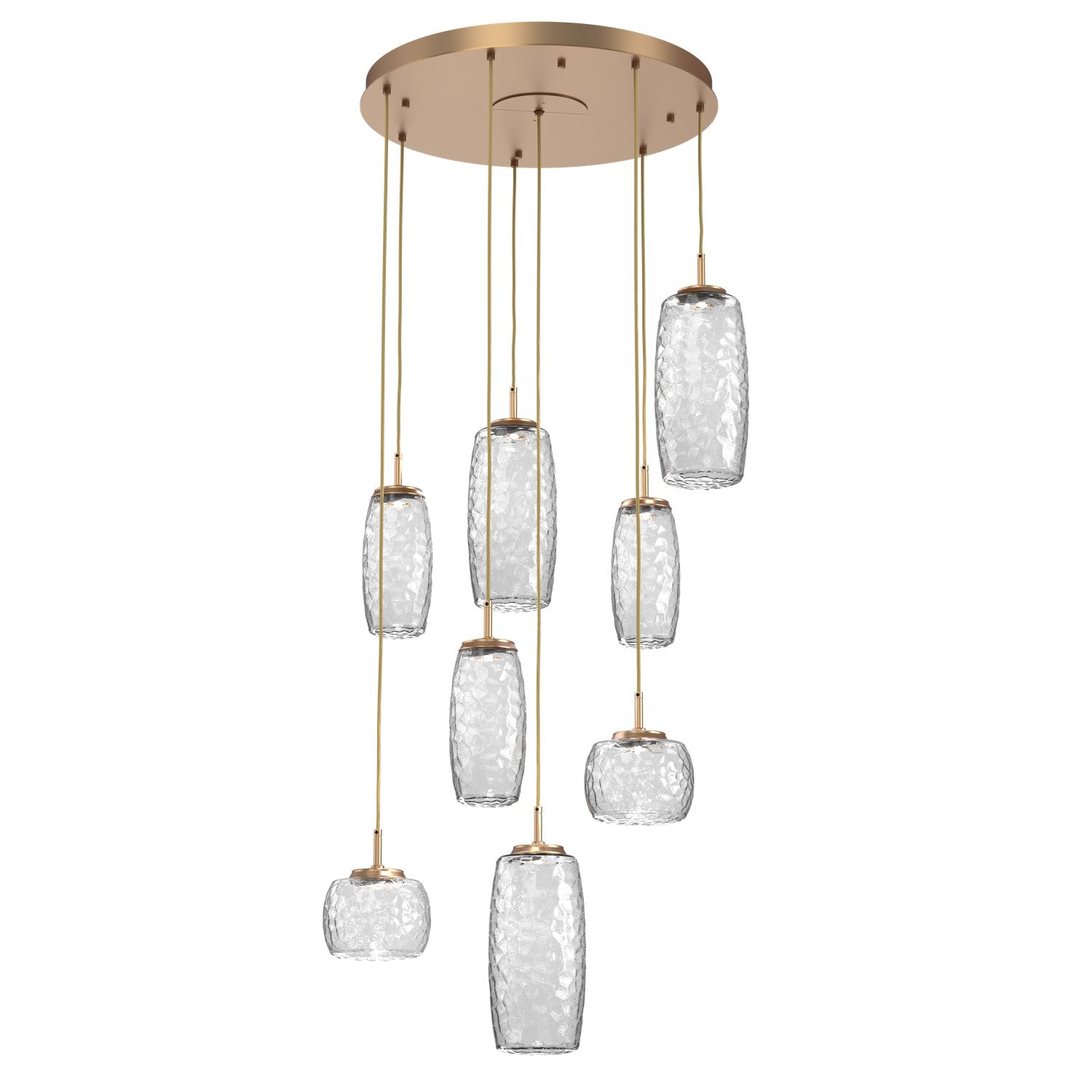 Hammerton Studio - CHB0091-08-NB-C-C01-L1 - LED Pendant - Vessel - Novel Brass