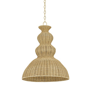 Mitzi - H919701L-AGB - One Light Pendant - Mayla - Aged Brass