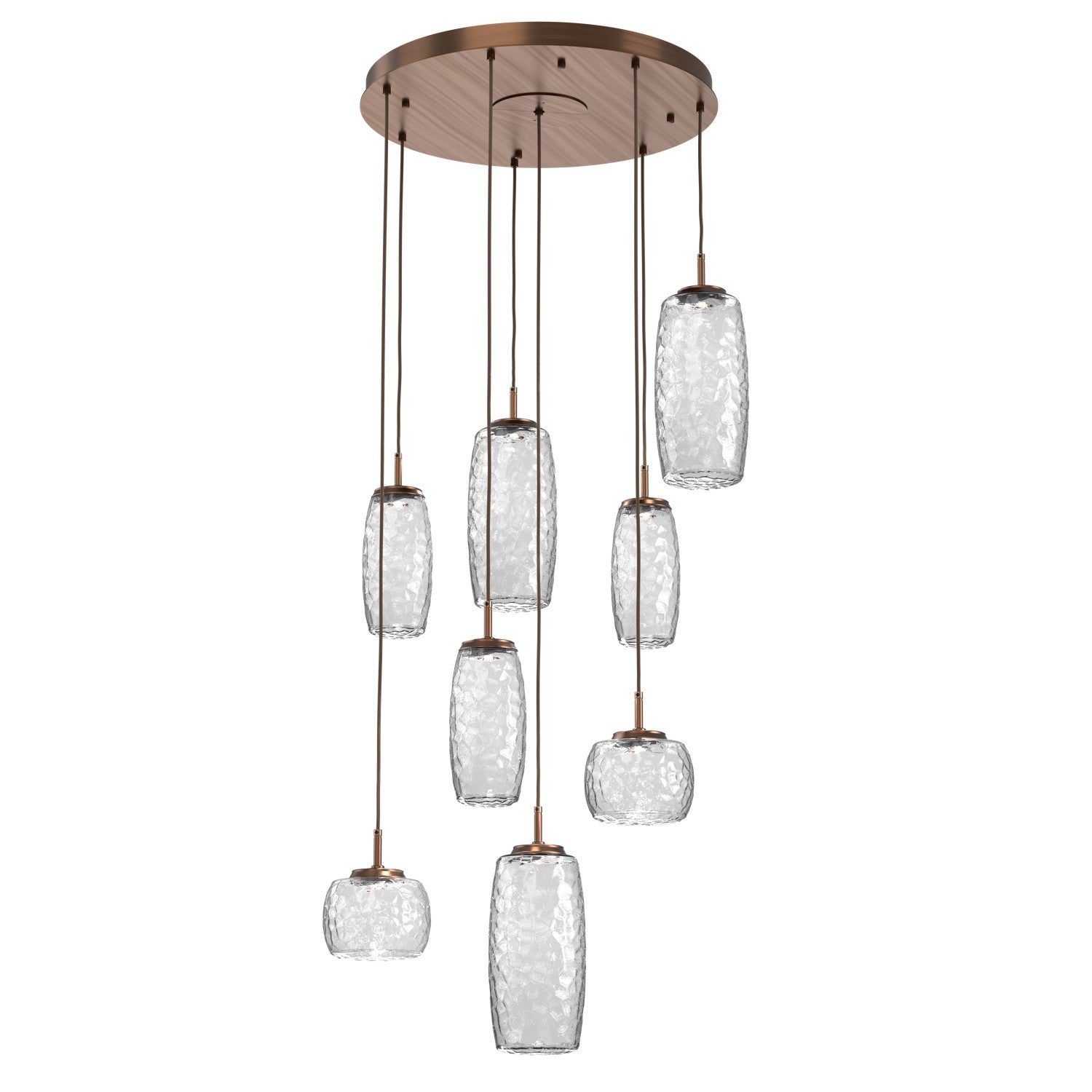 Hammerton Studio - CHB0091-08-RB-C-C01-L3 - LED Pendant - Vessel - Oil Rubbed Bronze