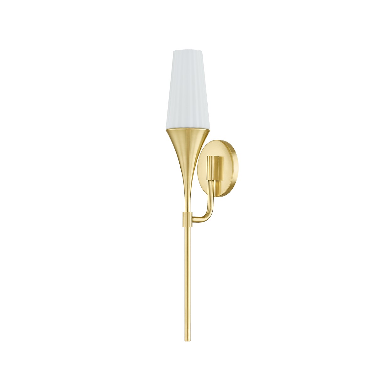 Mitzi - H928101-AGB - One Light Wall Sconce - Luisa - Aged Brass