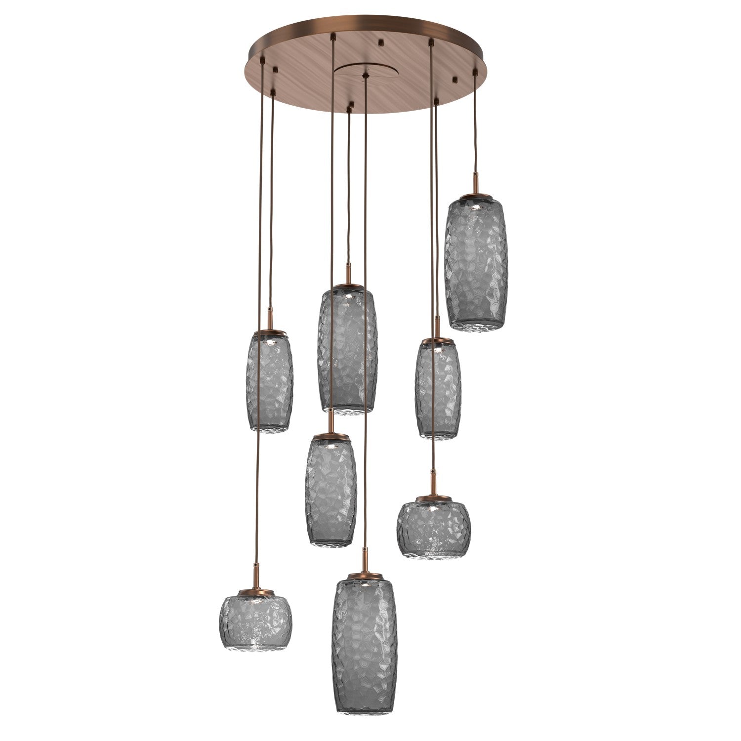 Hammerton Studio - CHB0091-08-RB-S-C01-L1 - LED Pendant - Vessel - Oil Rubbed Bronze