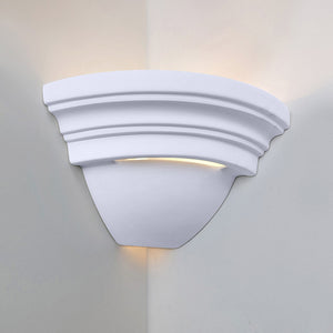 A-19 - 104CNR-A31 - One Light Wall Sconce - Islands of Light - Satin White