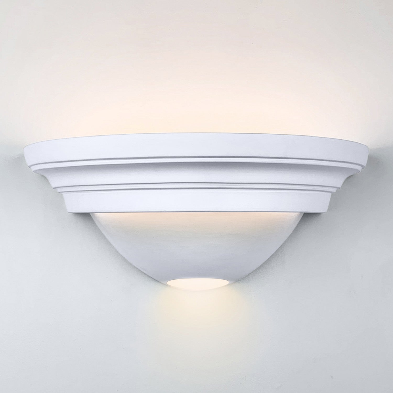 A-19 - 108-A31-WET-1LEDE26 - LED Wall Sconce - Islands of Light - Satin White