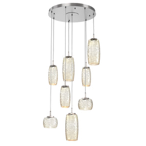 Hammerton Studio - CHB0091-08-SN-A-C01-L1 - LED Pendant - Vessel - Satin Nickel