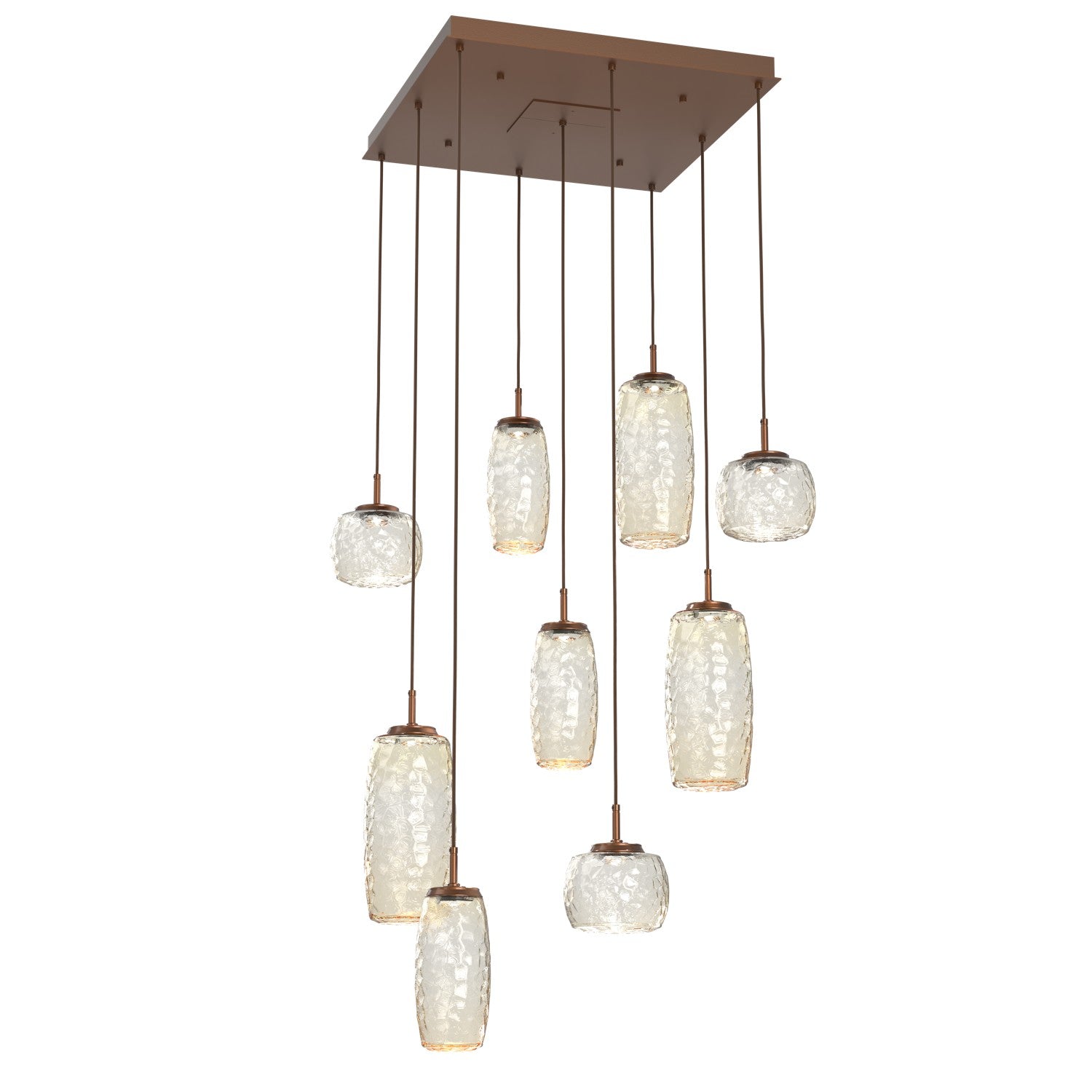 Hammerton Studio - CHB0091-09-BB-A-C01-L1 - LED Pendant - Vessel - Burnished Bronze