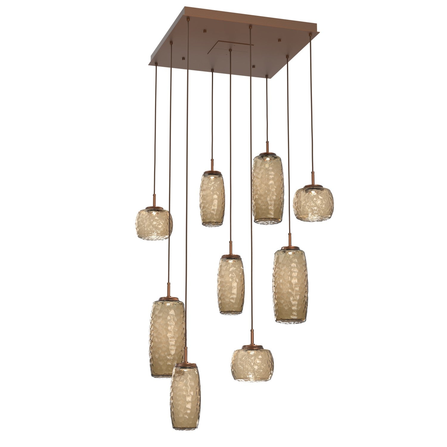 Hammerton Studio - CHB0091-09-BB-B-C01-L1 - LED Pendant - Vessel - Burnished Bronze