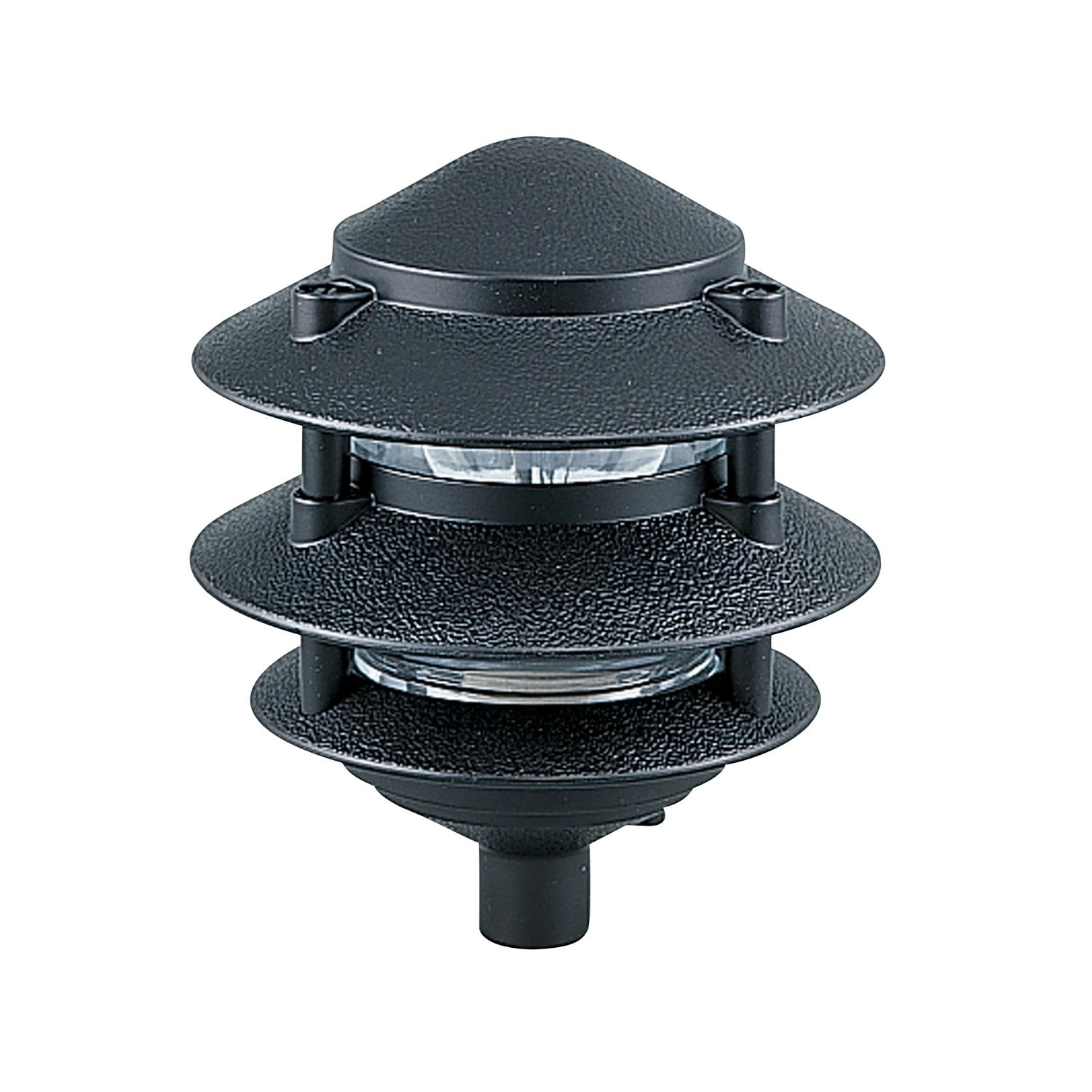 Generation Lighting - 9226-12 - One Light Outdoor Path Light - Landscape Lighting - Black