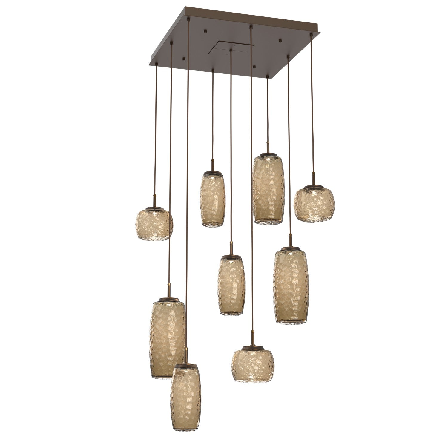 Hammerton Studio - CHB0091-09-FB-B-C01-L1 - LED Pendant - Vessel - Flat Bronze