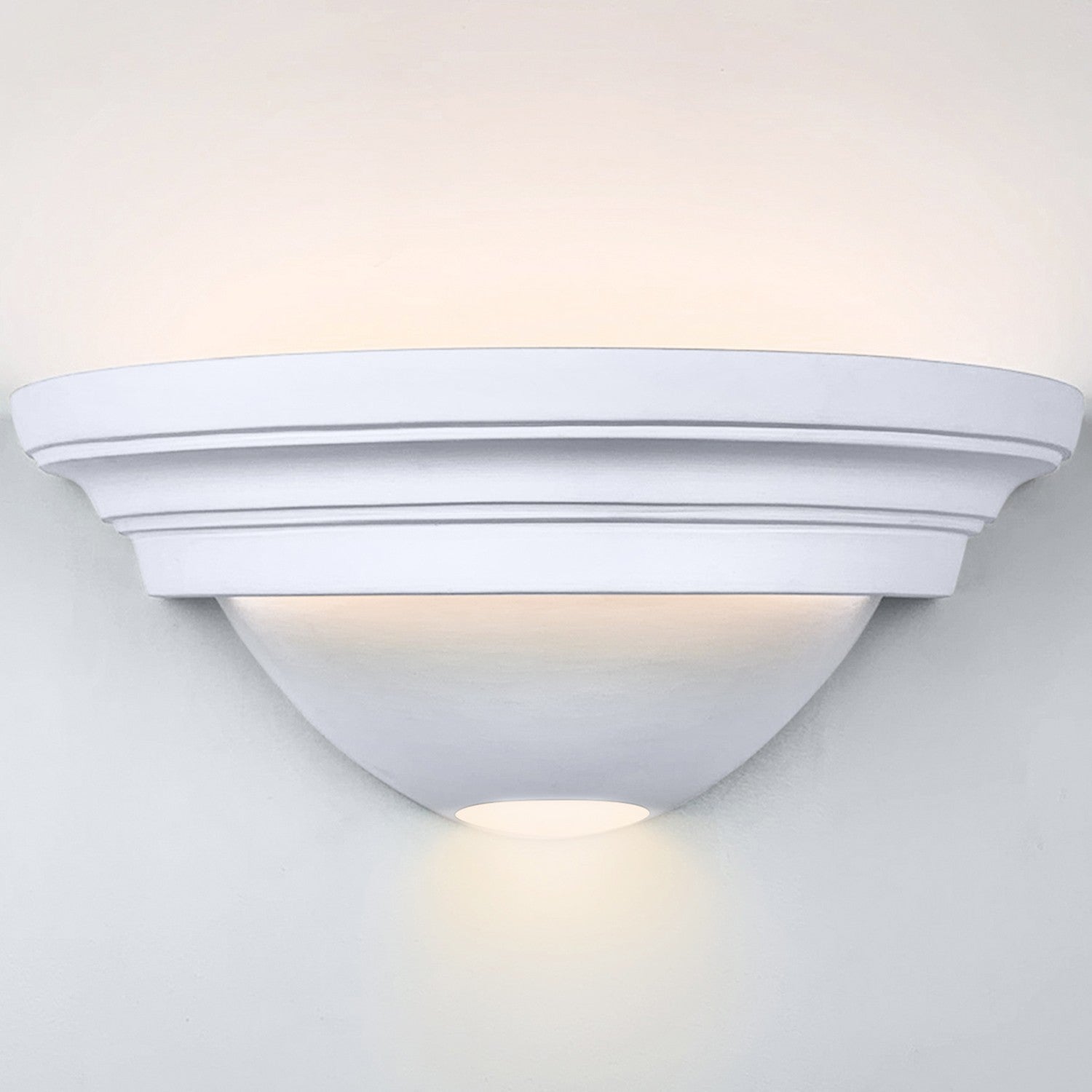 A-19 - 111-A31-WET-1LEDE26 - LED Wall Sconce - Islands of Light - Satin White