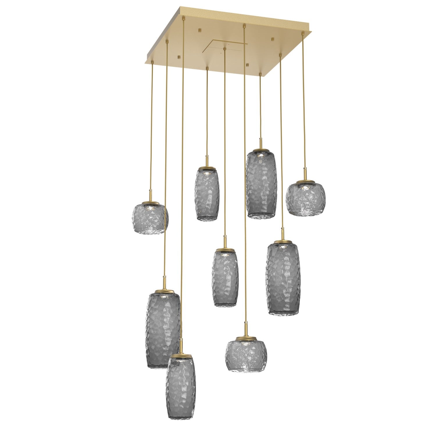 Hammerton Studio - CHB0091-09-GB-S-C01-L3 - LED Pendant - Vessel - Gilded Brass