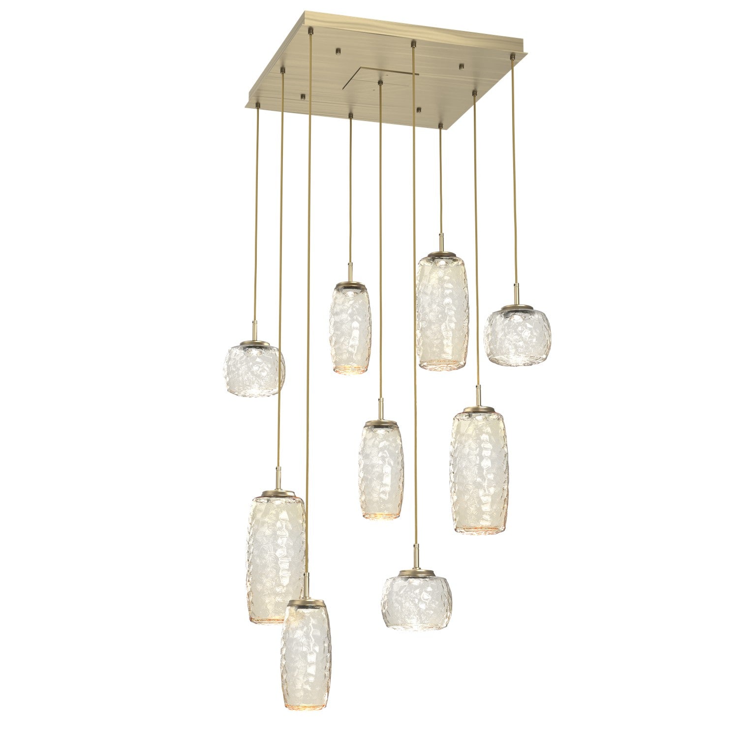 Hammerton Studio - CHB0091-09-HB-A-C01-L1 - LED Pendant - Vessel - Heritage Brass