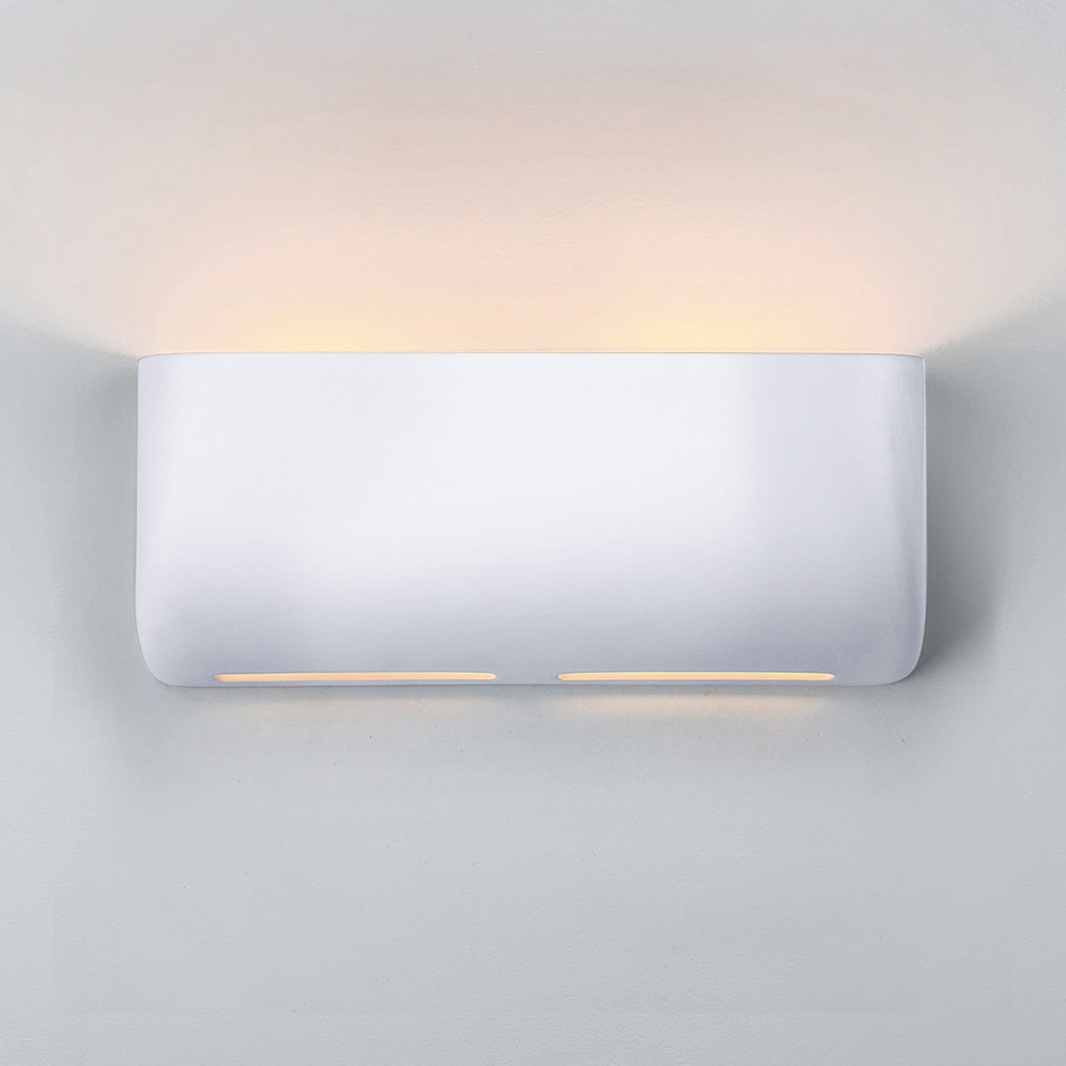 A-19 - 1304-A31 - Two Light Wall Sconce - Islands of Light - Satin White