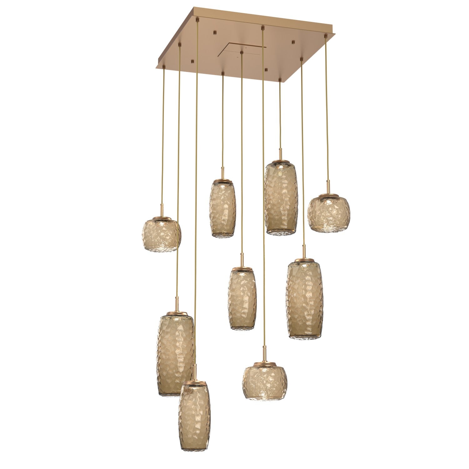 Hammerton Studio - CHB0091-09-NB-B-C01-L3 - LED Pendant - Vessel - Novel Brass