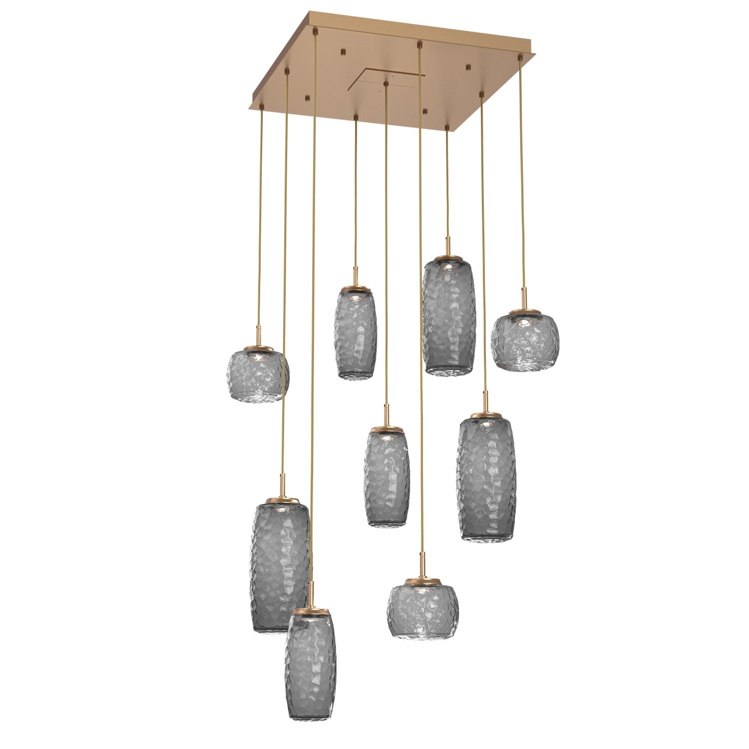 Hammerton Studio - CHB0091-09-NB-S-C01-L1 - LED Pendant - Vessel - Novel Brass