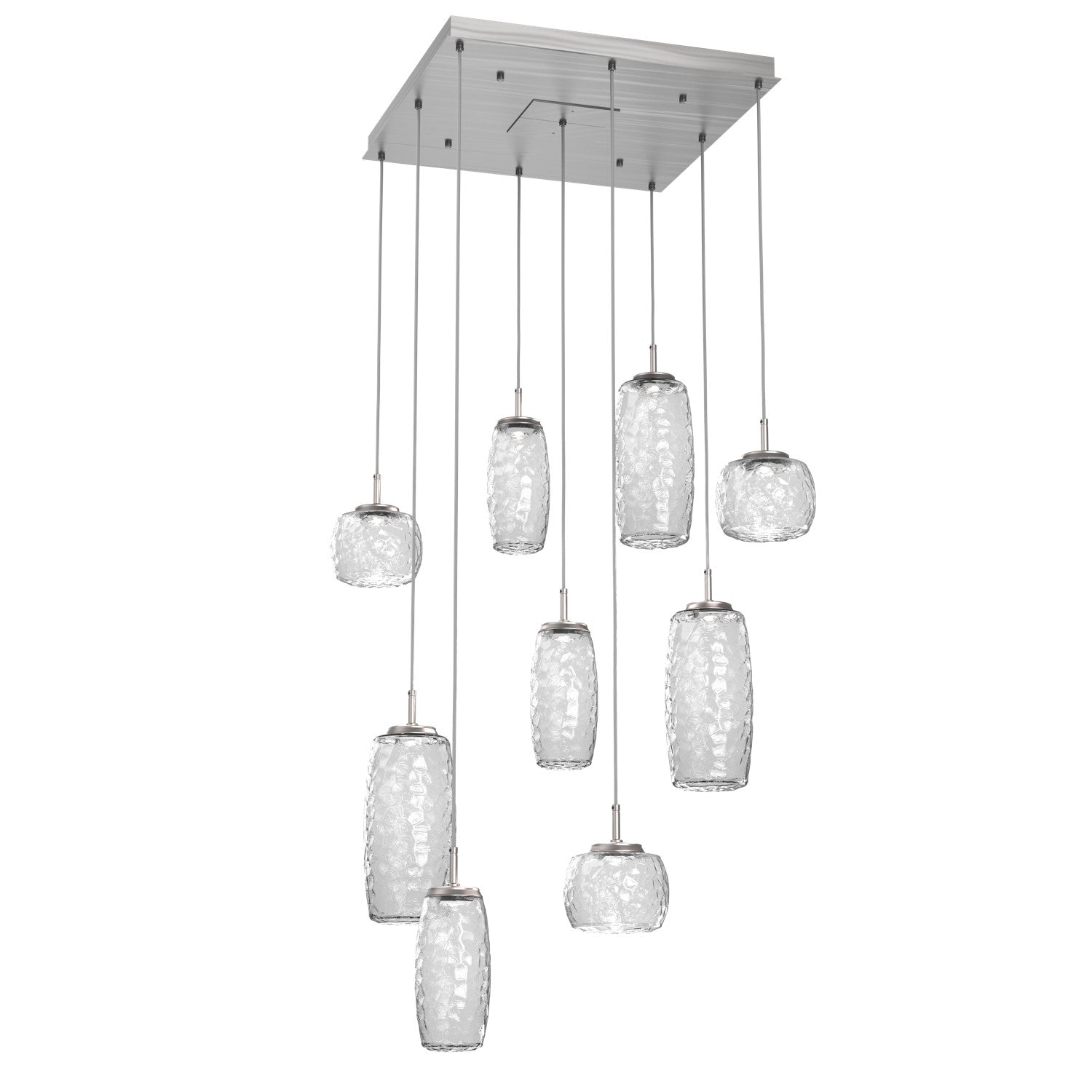 Hammerton Studio - CHB0091-09-SN-C-C01-L1 - LED Pendant - Vessel - Satin Nickel