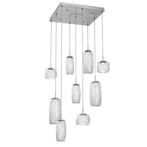 Hammerton Studio - CHB0091-09-SN-C-C01-L3 - LED Pendant - Vessel - Satin Nickel