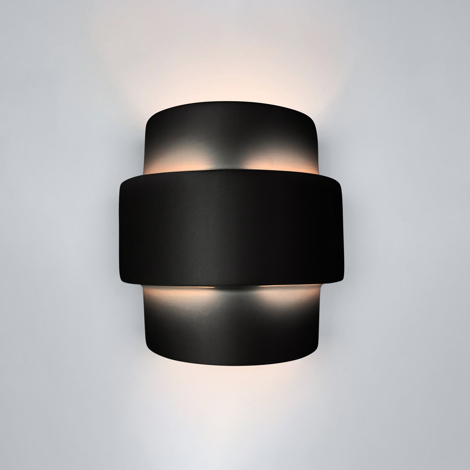 A-19 - 1402-A30 - One Light Wall Sconce - Islands of Light - Slate Black