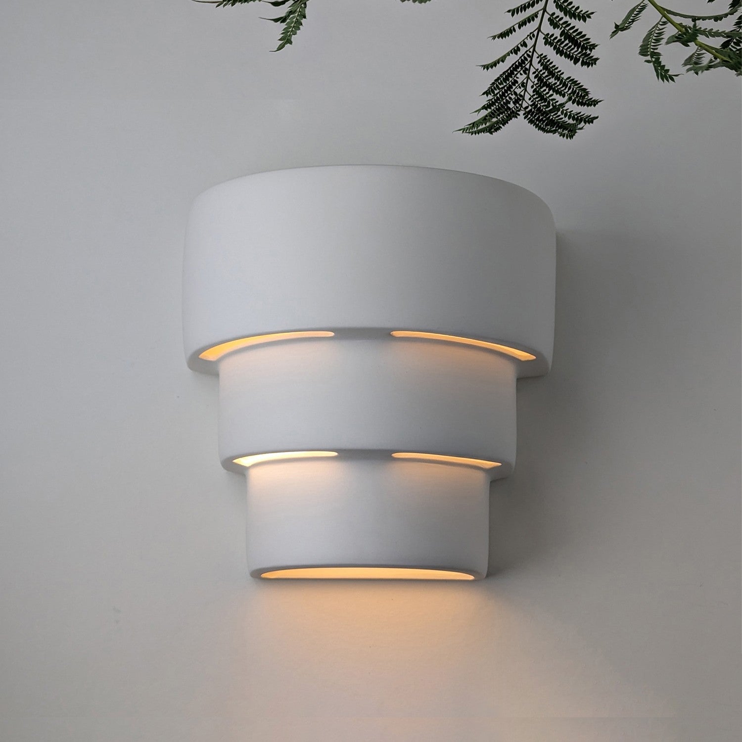 A-19 - 1403-WET - One Light Wall Sconce - Islands of Light - Bisque