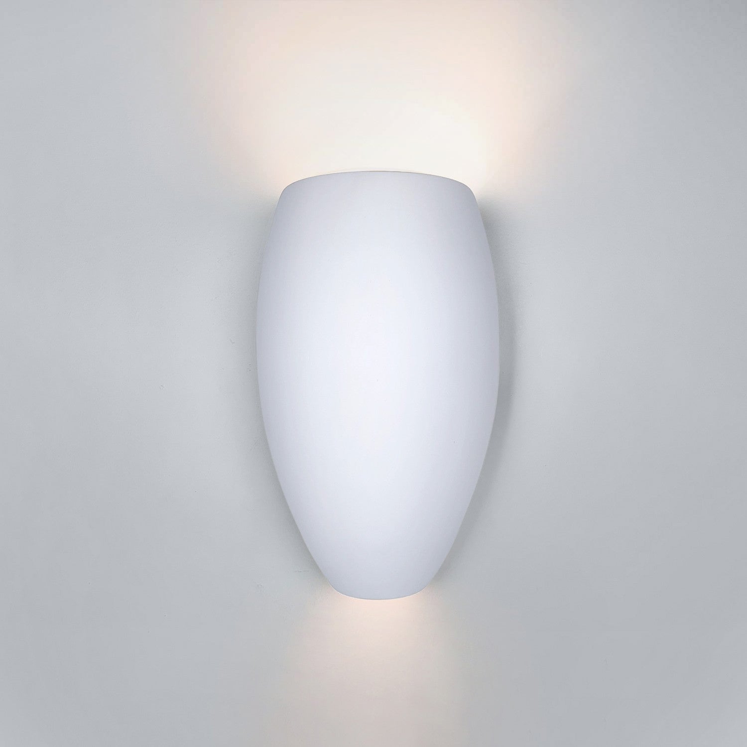 A-19 - 1502-A31 - One Light Wall Sconce - Islands of Light - Satin White