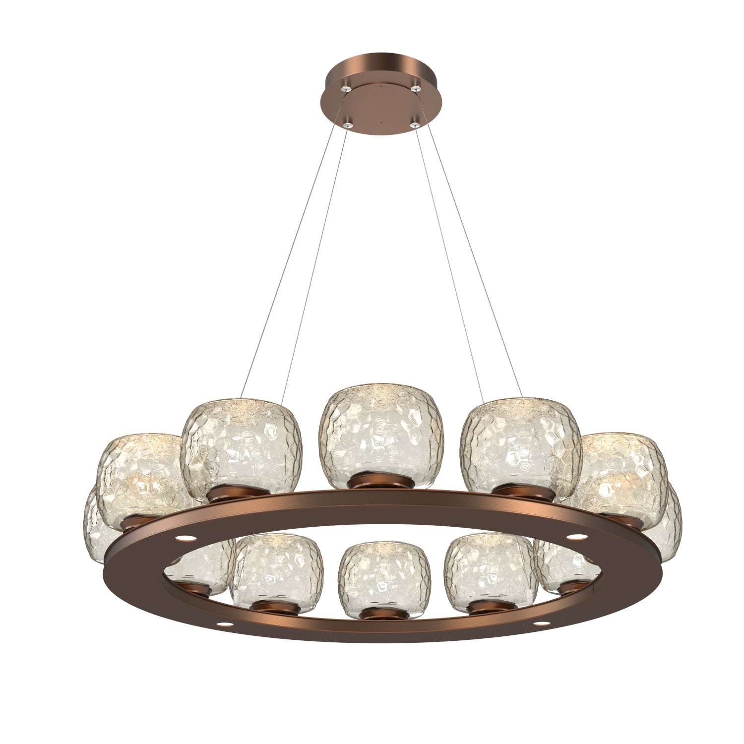 Hammerton Studio - CHB0091-0C-BB-A-CA1-L3 - LED Chandelier - Vessel - Burnished Bronze