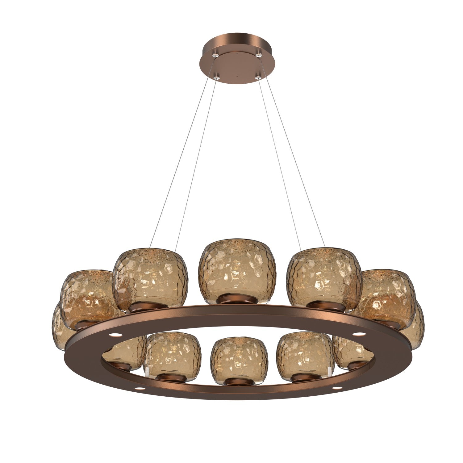 Hammerton Studio - CHB0091-0C-BB-B-CA1-L3 - LED Chandelier - Vessel - Burnished Bronze