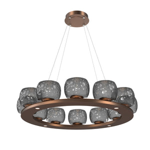 Hammerton Studio - CHB0091-0C-BB-S-CA1-L3 - LED Chandelier - Vessel - Burnished Bronze