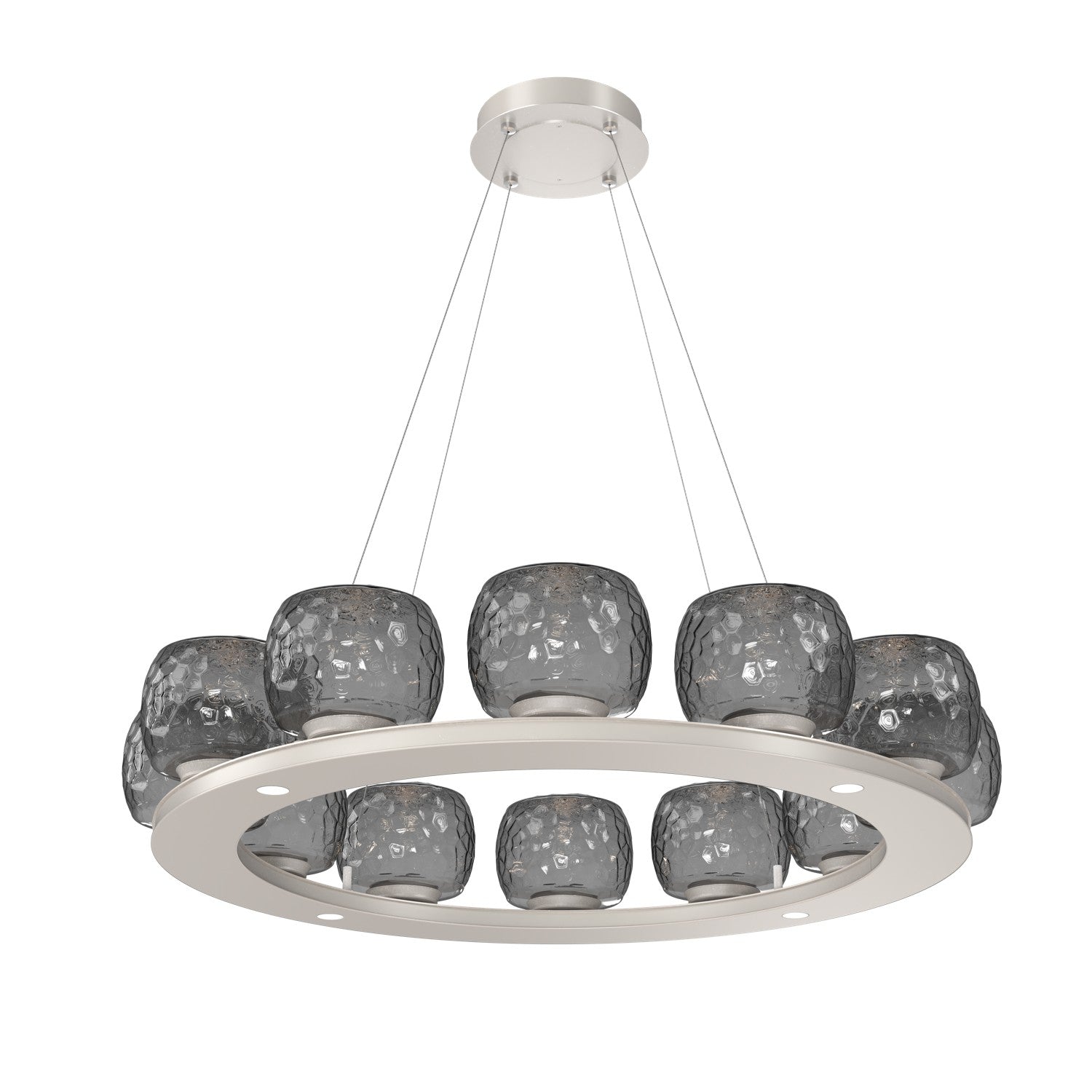 Hammerton Studio - CHB0091-0C-BS-S-CA1-L3 - LED Chandelier - Vessel - Beige Silver