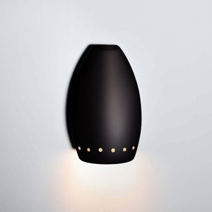 A-19 - 1503D-A30 - One Light Wall Sconce - Islands of Light - Slate Black