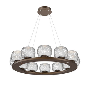 Hammerton Studio - CHB0091-0C-FB-C-CA1-L3 - LED Chandelier - Vessel - Flat Bronze