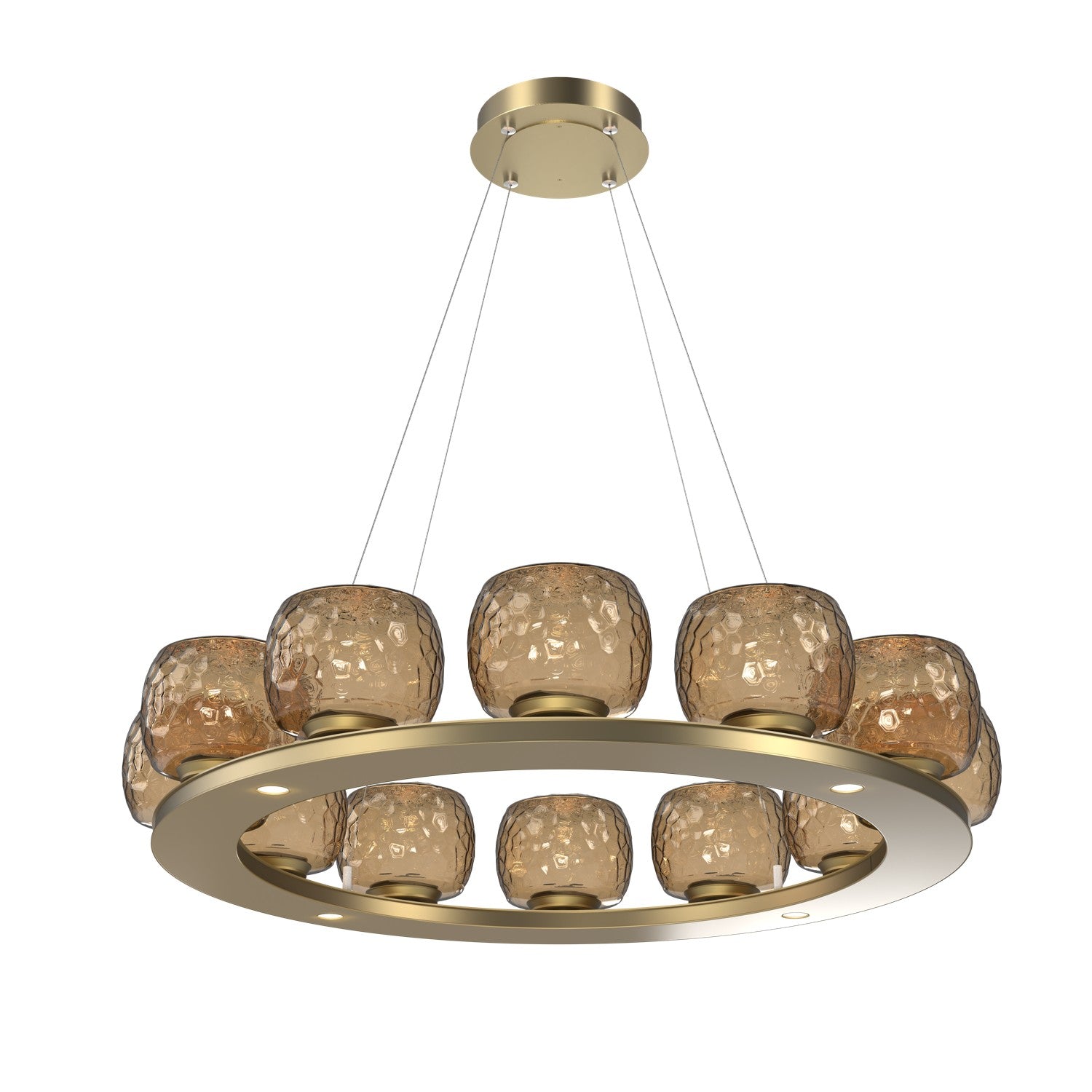 Hammerton Studio - CHB0091-0C-GB-B-CA1-L3 - LED Chandelier - Vessel - Gilded Brass