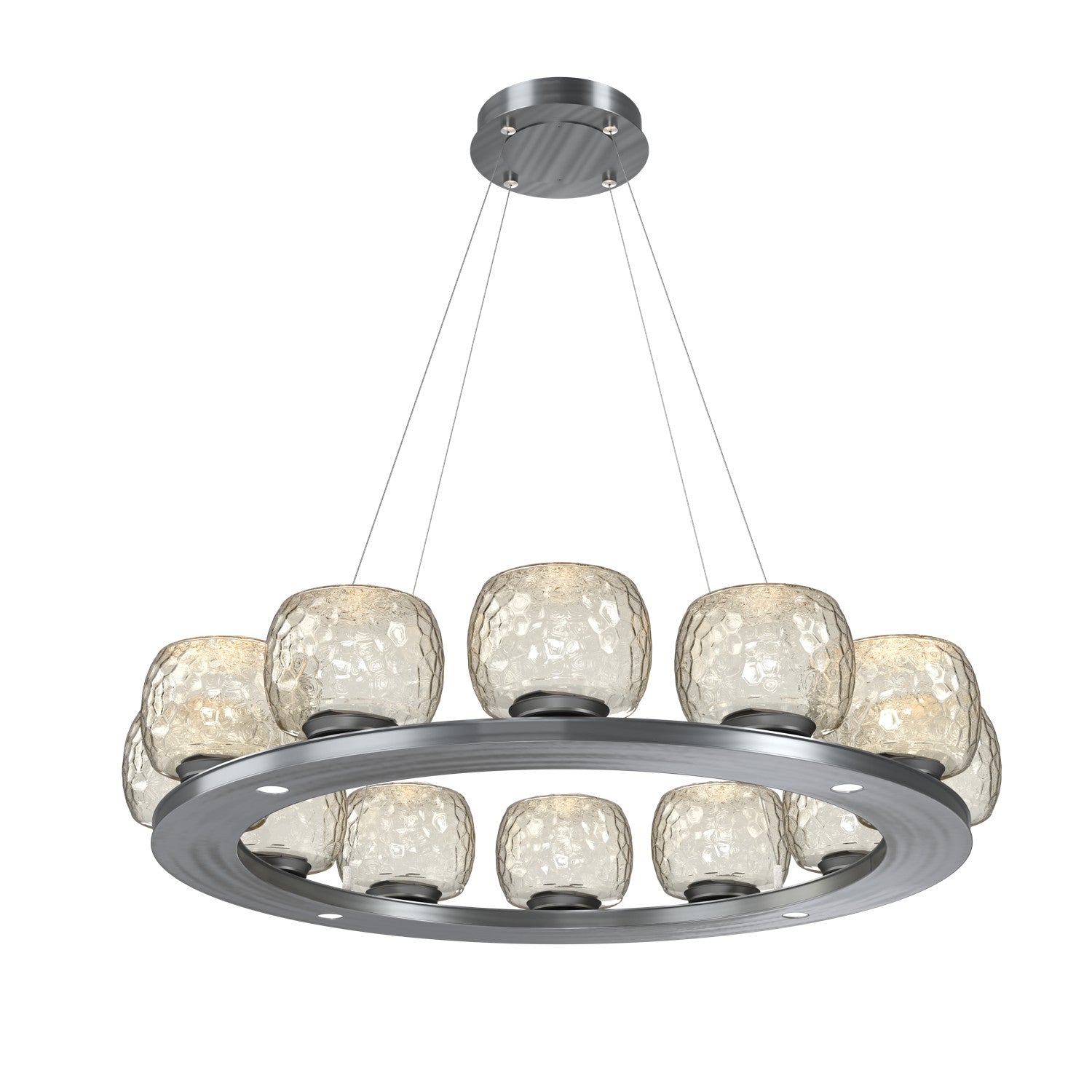 Hammerton Studio - CHB0091-0C-GM-A-CA1-L3 - LED Chandelier - Vessel - Gunmetal