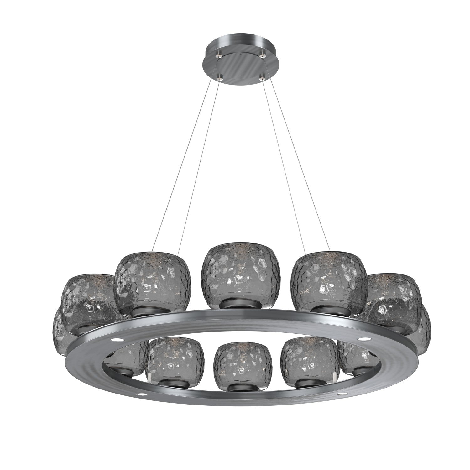 Hammerton Studio - CHB0091-0C-GM-S-CA1-L3 - LED Chandelier - Vessel - Gunmetal