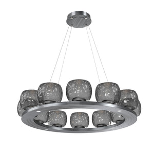 Hammerton Studio - CHB0091-0C-GM-S-CA1-L3 - LED Chandelier - Vessel - Gunmetal