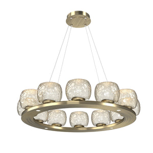 Hammerton Studio - CHB0091-0C-HB-A-CA1-L3 - LED Chandelier - Vessel - Heritage Brass