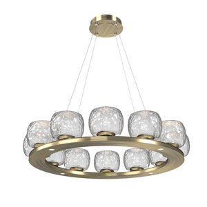 Hammerton Studio - CHB0091-0C-HB-C-CA1-L3 - LED Chandelier - Vessel - Heritage Brass