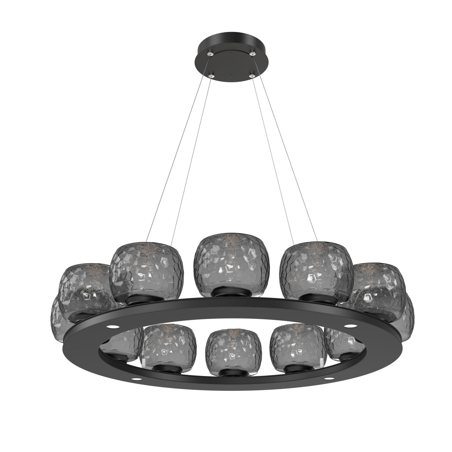 Hammerton Studio - CHB0091-0C-MB-S-CA1-L3 - LED Chandelier - Vessel - Matte Black