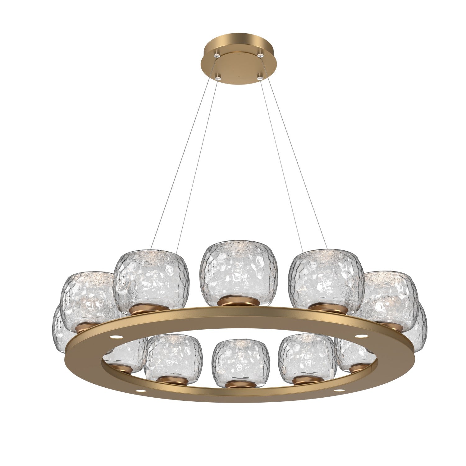 Hammerton Studio - CHB0091-0C-NB-C-CA1-L3 - LED Chandelier - Vessel - Novel Brass